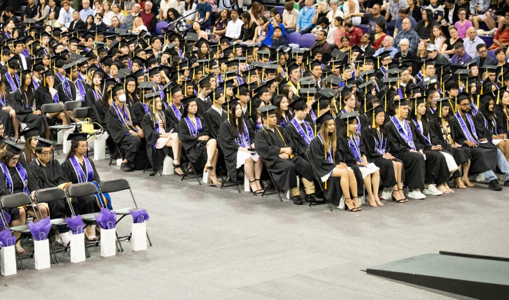iSchool graduates at convocation.